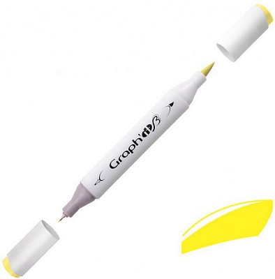 Маркер двосторонній Graph'it GI81170 сонце