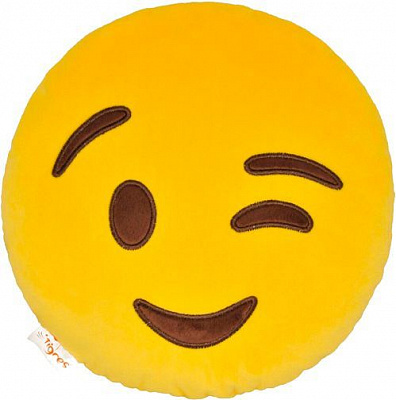 Подушка декоративная Тигрес эмоджи Flirt 25 см