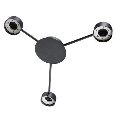 Люстра потолочная Светкомплект G Time 3xGX53 черный 