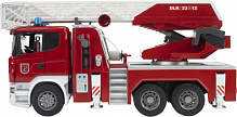 Пожарная машина Bruder Scania R-series с лестницей 1:16 3590