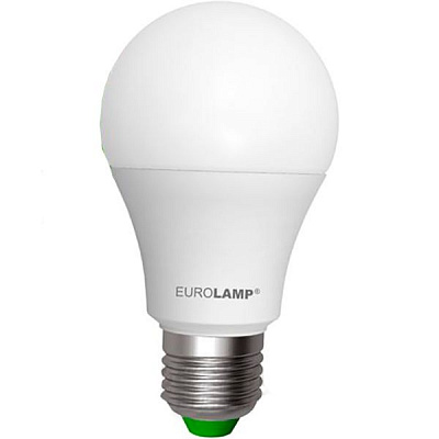 Лампа світлодіодна Eurolamp MLP-LED-A60-08274(E) 2 шт./уп. 8 Вт A60 матова E27 220 В 4000 К