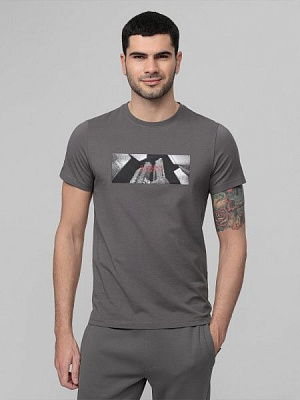 Футболка 4F D4L21-TSM202-25S р.XL серый