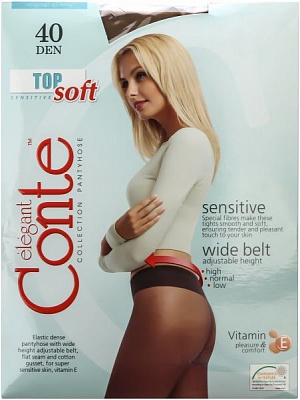 Колготки Conte TOP SOFT 40 den Bronz р. 2 бронзовый 