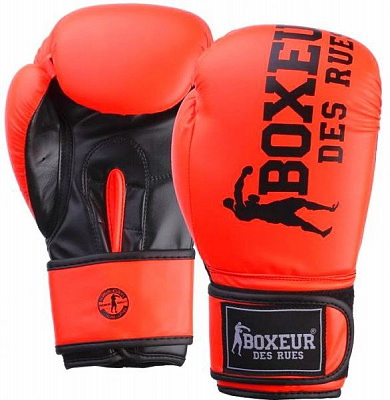 Боксерские перчатки Boxeur BXT-5127 10oz оранжевый