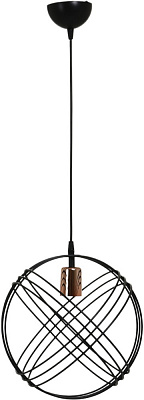 Підвіс Sensio MEKIK 1x60 Вт E27 чорний ASZ.1575