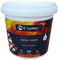 Фарба фасадна акрилова UniSil Unisil Fasad білий 3,5кг 