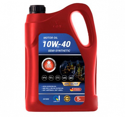 Моторне мастило GNL Semi-Synthetic 10W-40 5 л