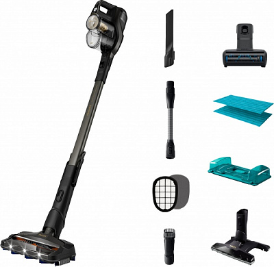 Пылесос аккумуляторный Philips XC8349/01 black/blue 