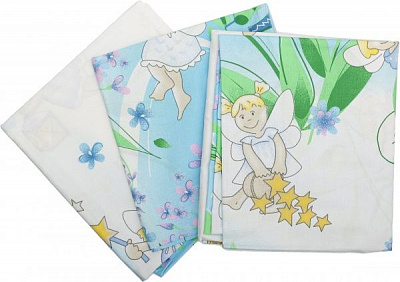 Комплект постельного белья СЕЛЕНА Лесные зверьки белый 