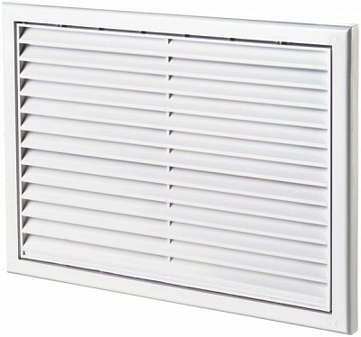 Решітка Вентс МВ 170ВДс пластик білий