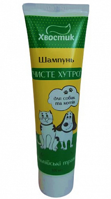 Шампунь ТМ Хвостик Чистая шерсть для собак/для котов