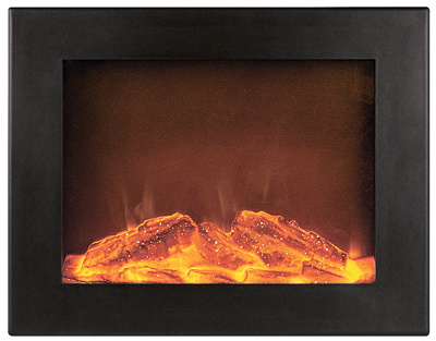 Настільна лампа декоративна ФАZА Камін FL-L34USB чорний 5034433