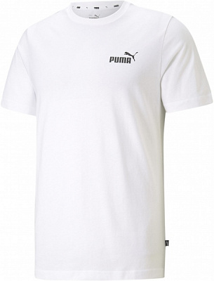 Футболка Puma ESS SMALL LOGO TEE 58666802 р.S білий