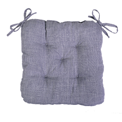 Подушка 38х38х8 см сіро-фіолетова