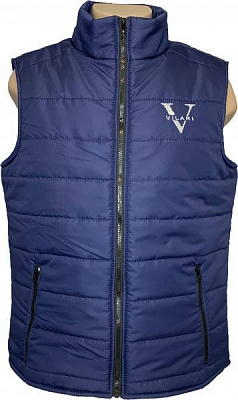 Жилет Україна стьобаний, темно-синій, чоловічий L