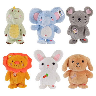 Игрушка мягкая интерактивная Shantou Повторюшка K77401