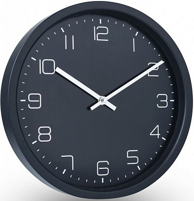 Годинник настінний Астрід 30 см чорний