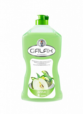 Рідина для ручного миття посуду Яблоко 0,5л