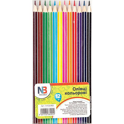 Олівці кольорові 2251532362014 Nota Bene