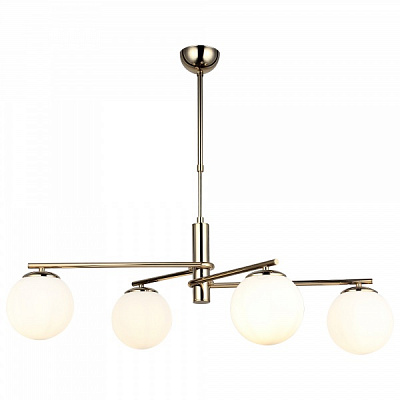 Люстра подвесная Vio Concept by LUCEA Bumerang 4x40 Вт Е27 золотой 1557-80-04-L 