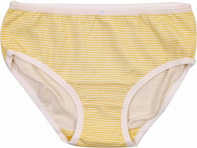 Труси для дівчаток Татошка р.98 біло-жовтий 11116
