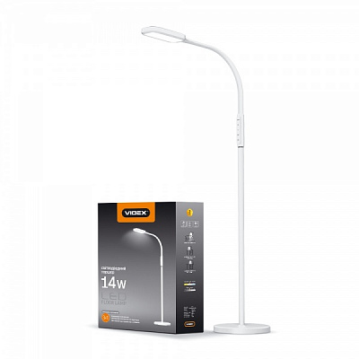 Торшер Videx LED TF07W 14 Вт белый 24857 