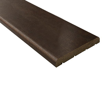 Доборная планка ОМиС шпонированная МДФ 100x2050 мм лесной орех