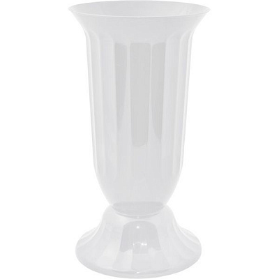 Вазон пластиковий Алеана Терра круглий 2л білий (114037)