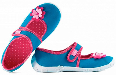 Капці для дівчаток Beck Lena р.29 бірюзовий 215303629AE