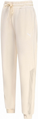 Брюки Puma Mesh Panel Pants 53740802 р. L белый