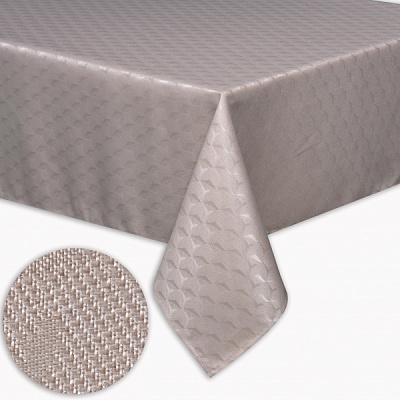 Скатерть водонепроницаемая Zana 140x240 см тауп La Nuit 