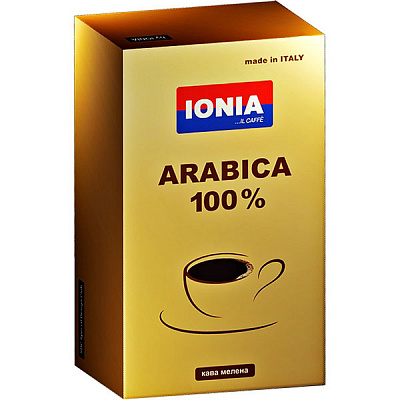 Кофе молотый Ionia 100% Arabica 250 г 8005883700032 