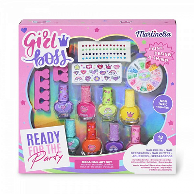 Набір дитячої декоративної косметики Martinelia для нігтів Супер дівчина 11935