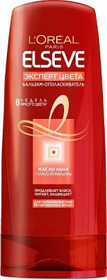 Бальзам-ополіскувач L'Oreal Paris Elseve Експерт кольору 200 мл
