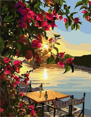 Картина за номерами Затишне місце bk_1278 BookOpt