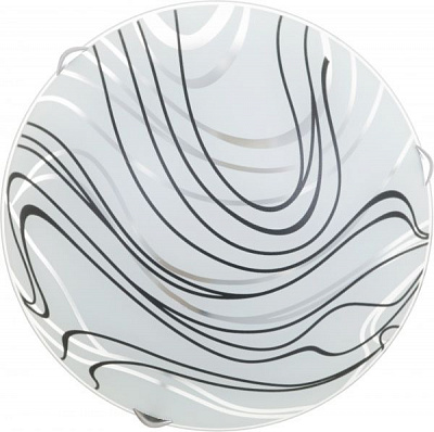 Светильник настенно-потолочный УТ Сяйво НПБ Безконечность 2x60 Вт E27 белый 3011 