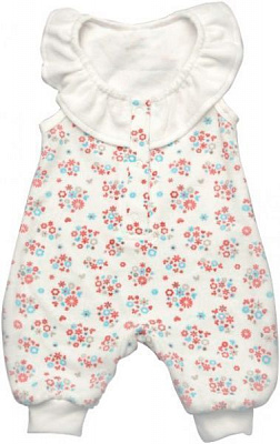 Повзунки для дівчаток Модний Карапуз 304-00008-0 р.68 молочно-рожевий