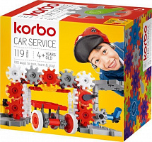 Конструктор Korbo Car service 119 деталей