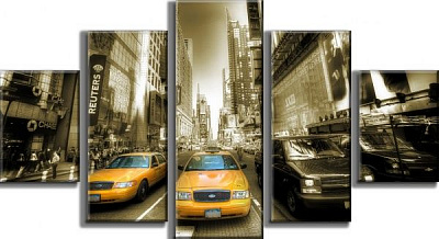 Картина модульная 60x110 см M5(S) F-10 