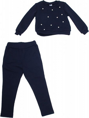 Комплект для дівчаток Luna Kids 4619/11 р.146 синій