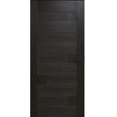 Дверь межкомнатная ОМиС Домино венге 60 см глухое