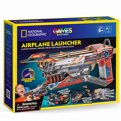 Набор для моделирования CubicFun STEM Пусковая установка для самолетов DS1091h