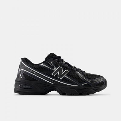 Кросівки для дівчаток демісезонні New Balance GR740BM р.35,5 чорні