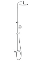Душова система Imprese BILA DESNE T-10262SR