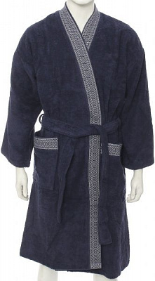 Халат чоловічий La Nuit Home King р. XL темно-синій