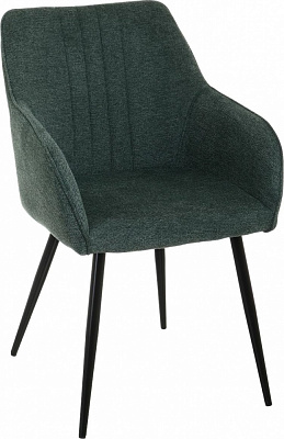 Крісло Marly 60х62х88 см UF920-08 зелений / чорний
