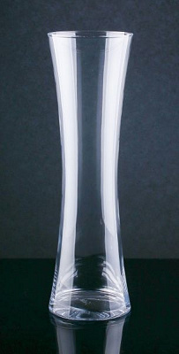 Ваза стеклянная 18х60 см
