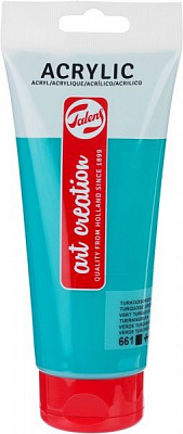 Фарба акрилова (661) Бірюзовий зелений 200 мл Talens Art Creation Royal Talens