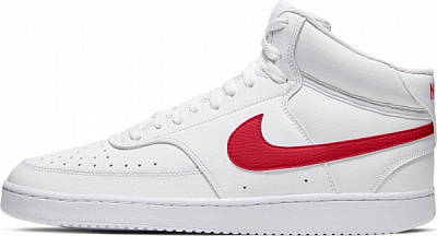 Кроссовки Nike COURT VISION MID CD5466-105 р.US 9,5 бело-красный