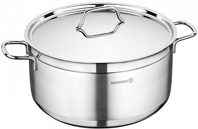 Кастрюля с крышкой Alfa 11 л (A1031) Korkmaz